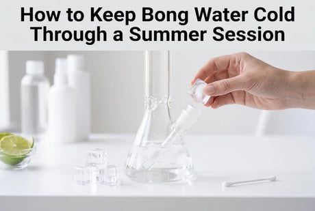 How to Keep Bong Water Cold Through a Summer Session