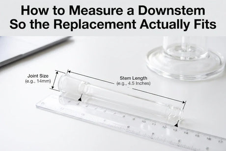 How to Measure a Downstem So the Replacement Actually Fits