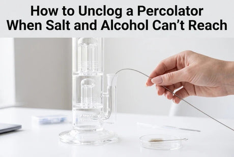 How to Unclog a Percolator When Salt and Alcohol Can't Reach