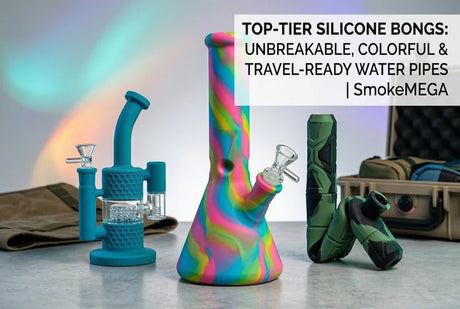 Colorful & Travel-Ready Silicone bongs