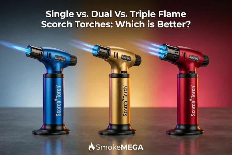 Single vs. Dual Vs. Triple Flame Scorch Torches: Which is Better?