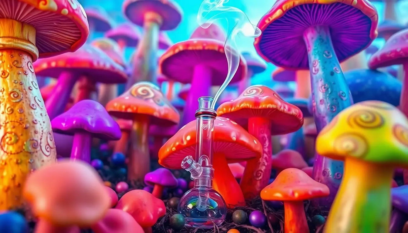 The-Captivating-World-of-Mushroom-Dab-Rigs SmokeMEGA