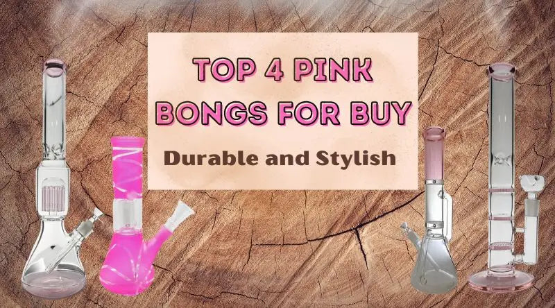 Top 4 Pink Bongs for Buy | Durable and Stylish