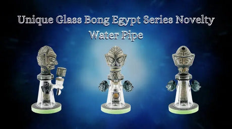 Unique Glass Bong Egypt Series Novelty Water Pipe