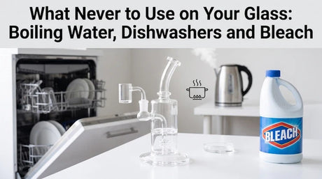 What Never to Use on Your Glass: Boiling Water, Dishwashers and Bleach