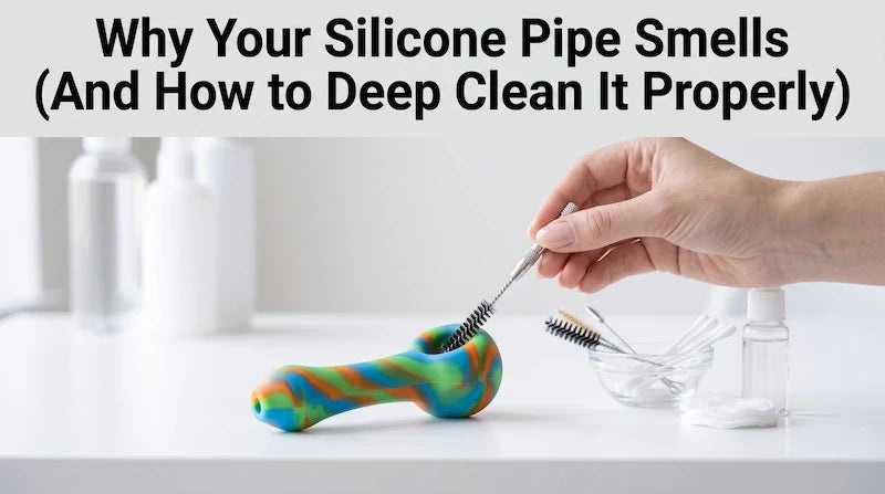 Why Your Silicone Pipe Smells (And How to Deep Clean It Properly)