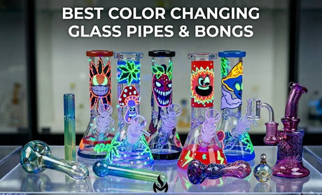 Best Color Changing Glass Pipes & Bongs