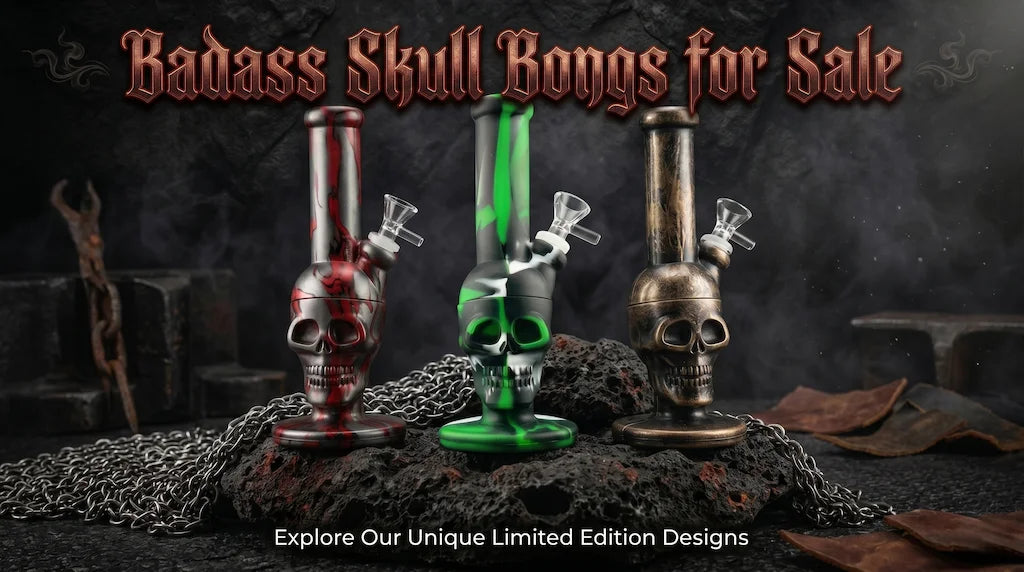 Badass Skull Bongs for Sale