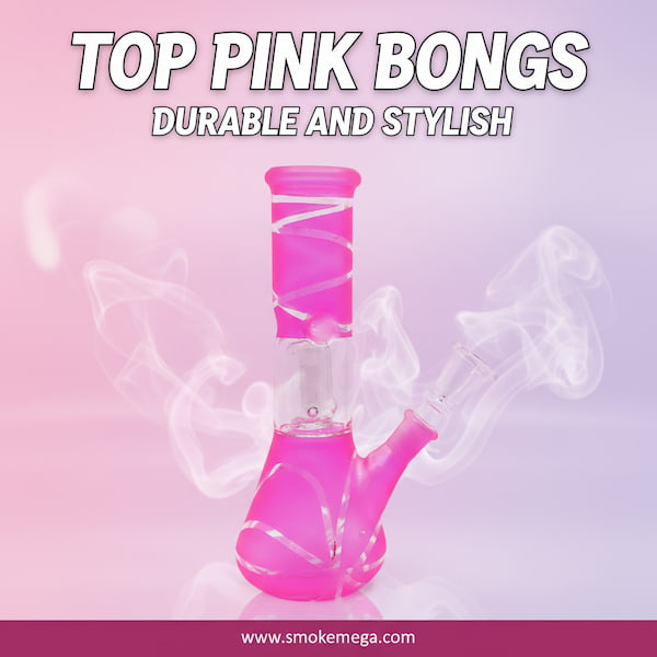 4 Top-Tier Pink Bongs That Are Actually Durable & Stylish