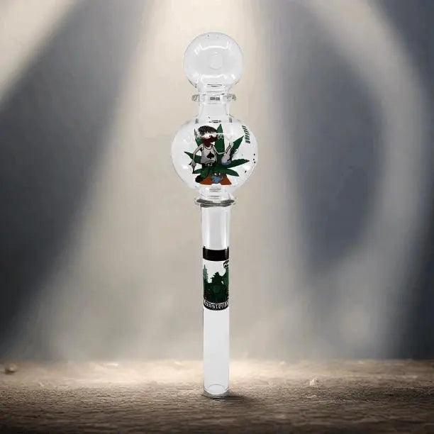 10 inch Two Jumbo Bubble Glass Oil Burner