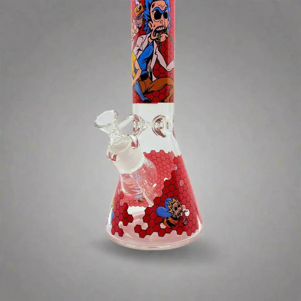 14 inch Honey bee Becker bong - SmokeMEGA