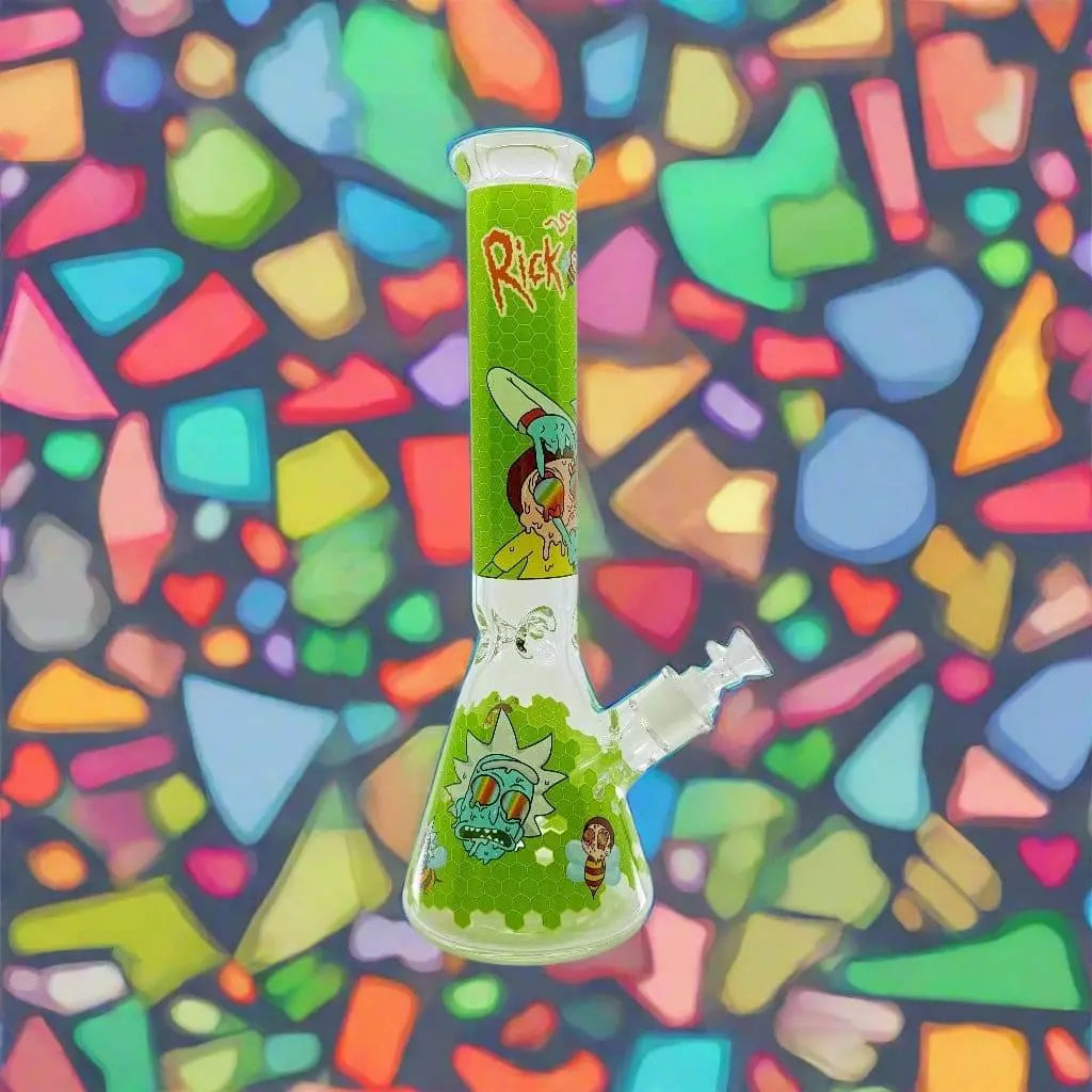 14 inch Honey bee Becker bong - SmokeMEGA