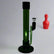 14" Metallic Double Tube In-line Straight Bong - SmokeMEGA