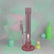 14" Metallic Double Tube In-line Straight Bong - SmokeMEGA