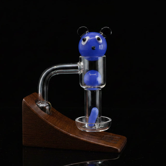 14mm 90Â° Angle Quartz Turp Slurper Set- Different Designs - SmokeMEGA