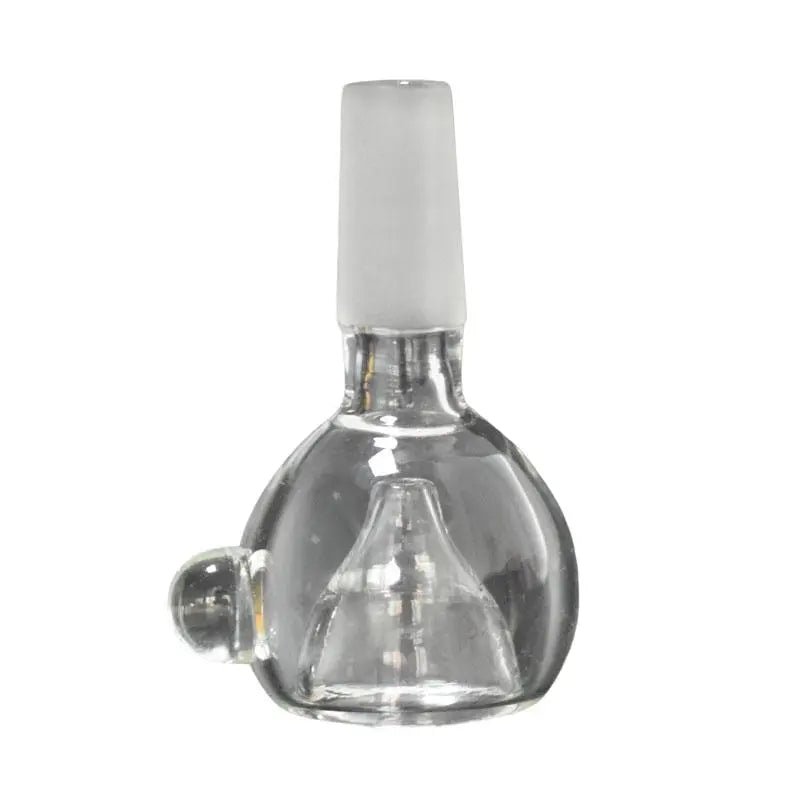 14mm Male- Clear Glass-on-Glass Bowls