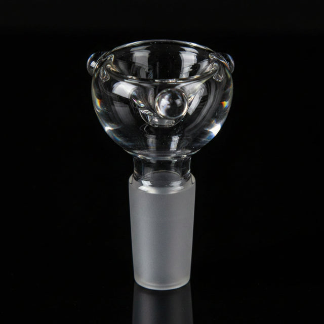 14mm Male Funnel Bowl, Bong Borosilicate Glass - SmokeMEGA