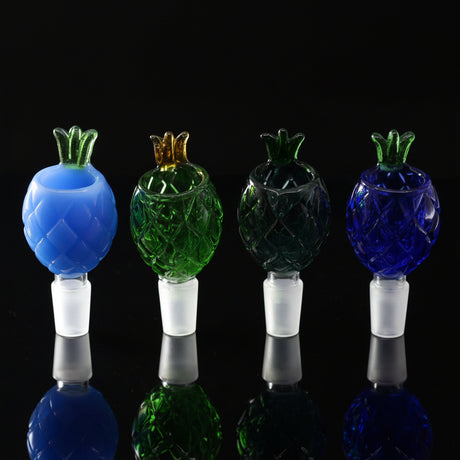 14mm Male Pineapple Shape Glass Bowls - SmokeMEGA