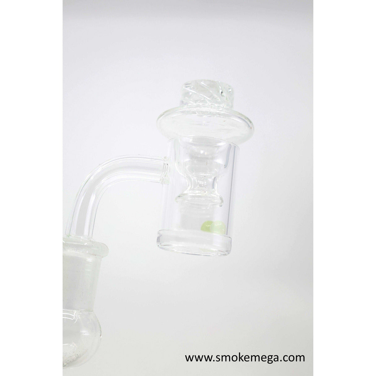 14mm Color Base Spin  Quartz Banger - SmokeMEGA