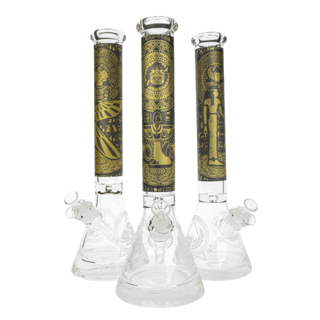 16 Inch Beaker Bong - Assorted Graphics