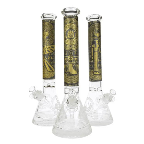 16 Inch Beaker Bong - Assorted Graphics