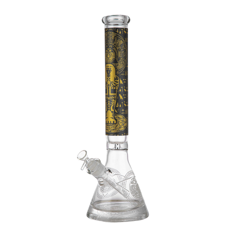 16 Inch Beaker Bong - Assorted Graphics - SmokeMEGA