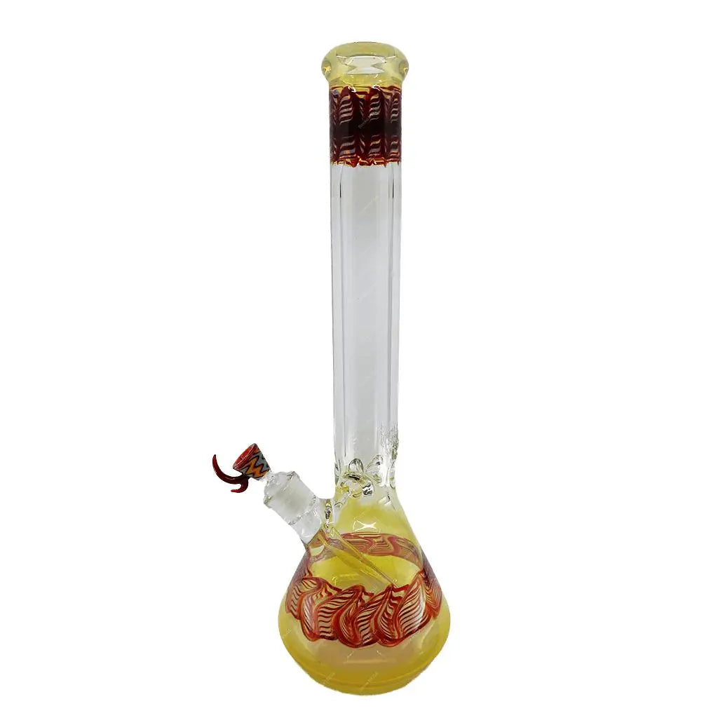 18 Inch 9mm American made Color art Becker Bong with US logo.