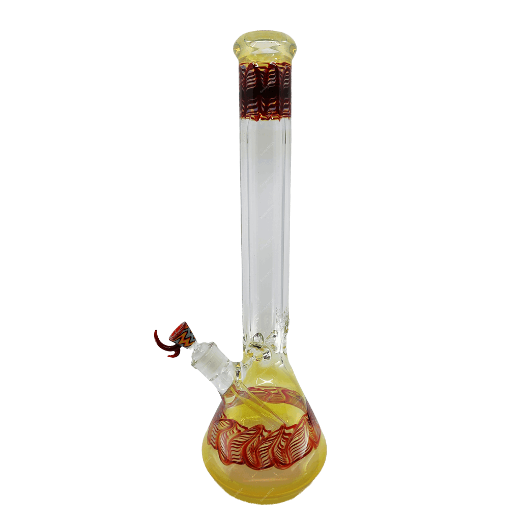 18 Inch 9mm American made Color art Becker Bong with US logo.