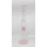 18" 12 arms 9 mm  Beaker Colored Bottom water Bong