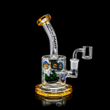 6 Inch Character Art Bent Neck Dab Rig | SmokeMEGA