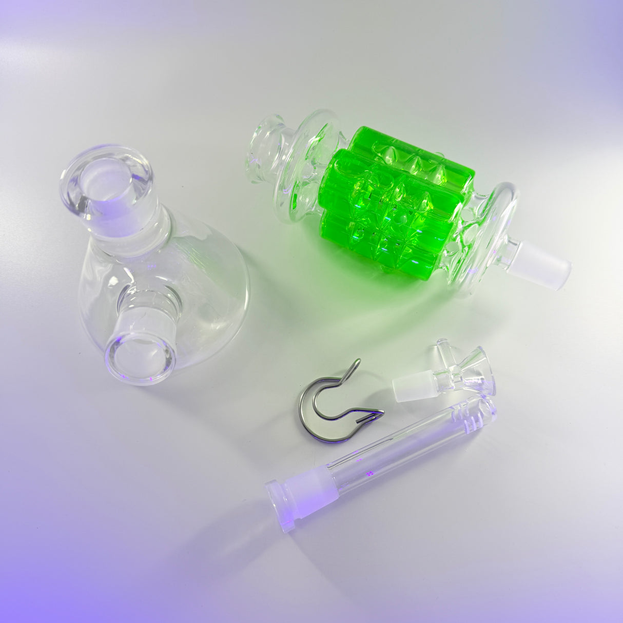 Glycerin Bong | Triple Coils Freezable 11 Inch Bong