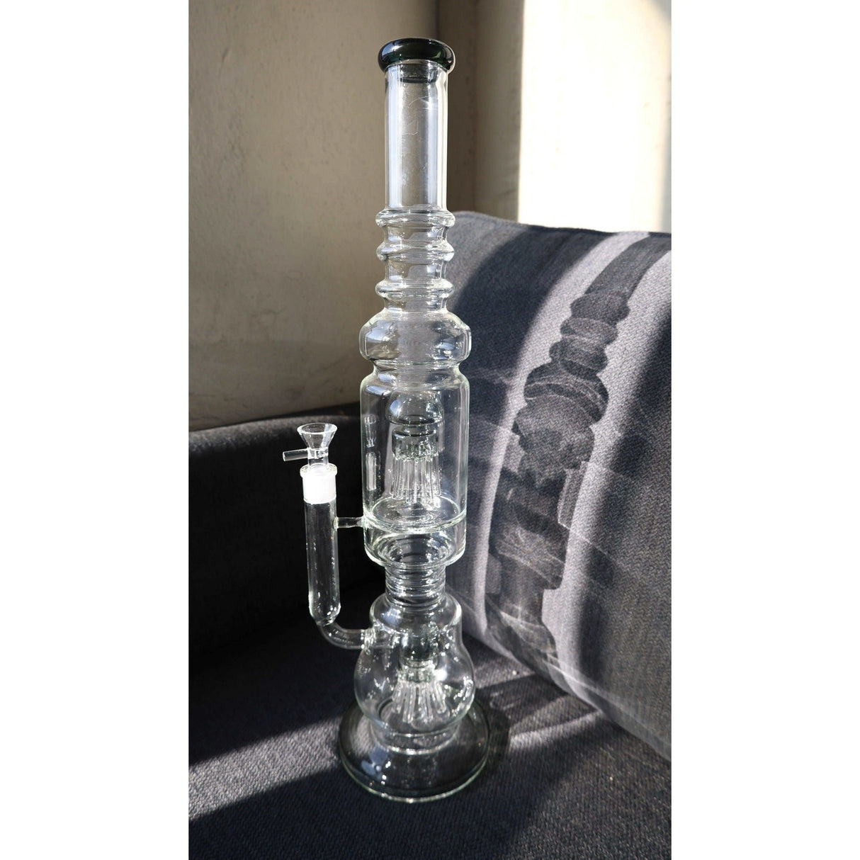 20 Inch Mushrooms-Jellyfish Perc  Big Bongs Thick Glass Huge Water pip