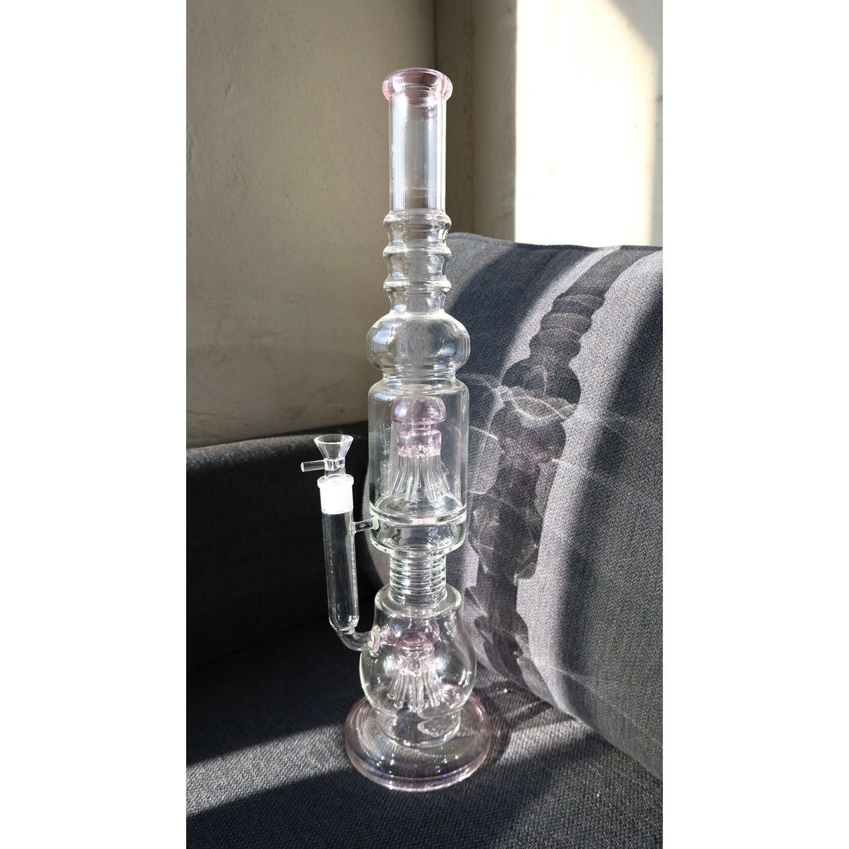 20 Inch Mushrooms-Jellyfish Perc  Big Bongs Thick Glass Huge Water pip