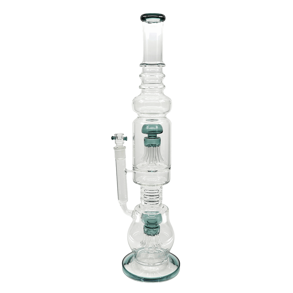 20 Inch Mushrooms-Jellyfish Perc  Big Bongs Thick Glass Huge Water pipe - SmokeMEGA