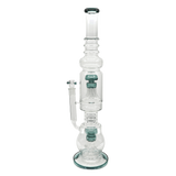 20 Inch Mushrooms-Jellyfish Perc  Big Bongs Thick Glass Huge Water pipe - SmokeMEGA