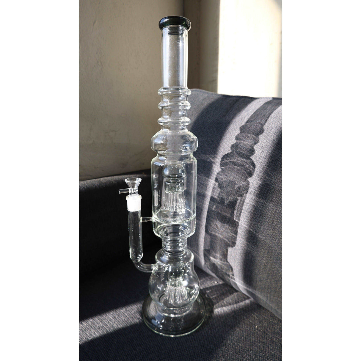 20 Inch Mushrooms-Jellyfish Perc  Big Bongs Thick Glass Huge Water pipe - SmokeMEGA