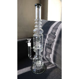 20 Inch Mushrooms-Jellyfish Perc  Big Bongs Thick Glass Huge Water pipe - SmokeMEGA