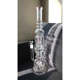 20 Inch Mushrooms-Jellyfish Perc  Big Bongs Thick Glass Huge Water pipe - SmokeMEGA