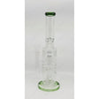 20 inch Triple Shower head button Water Bong with borosilicate glass and unique button grip design.