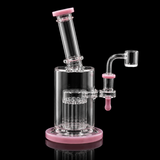 8” Matrix Perc Glass Dab Rig