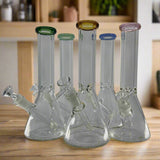 Classic design Glass Bong 8inch with strong glass and elegant finish.