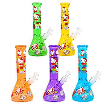 10 INCH O KITTY BEAKER BONG
