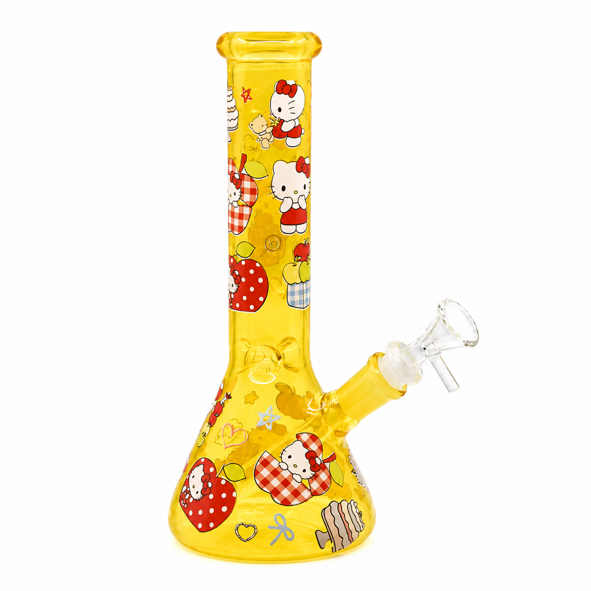 10 INCH O KITTY BEAKER BONG