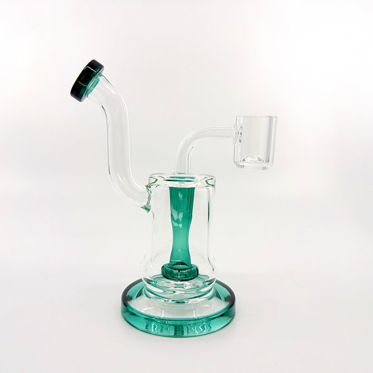 Small Cute smooth Dab Rig - SmokeMEGA