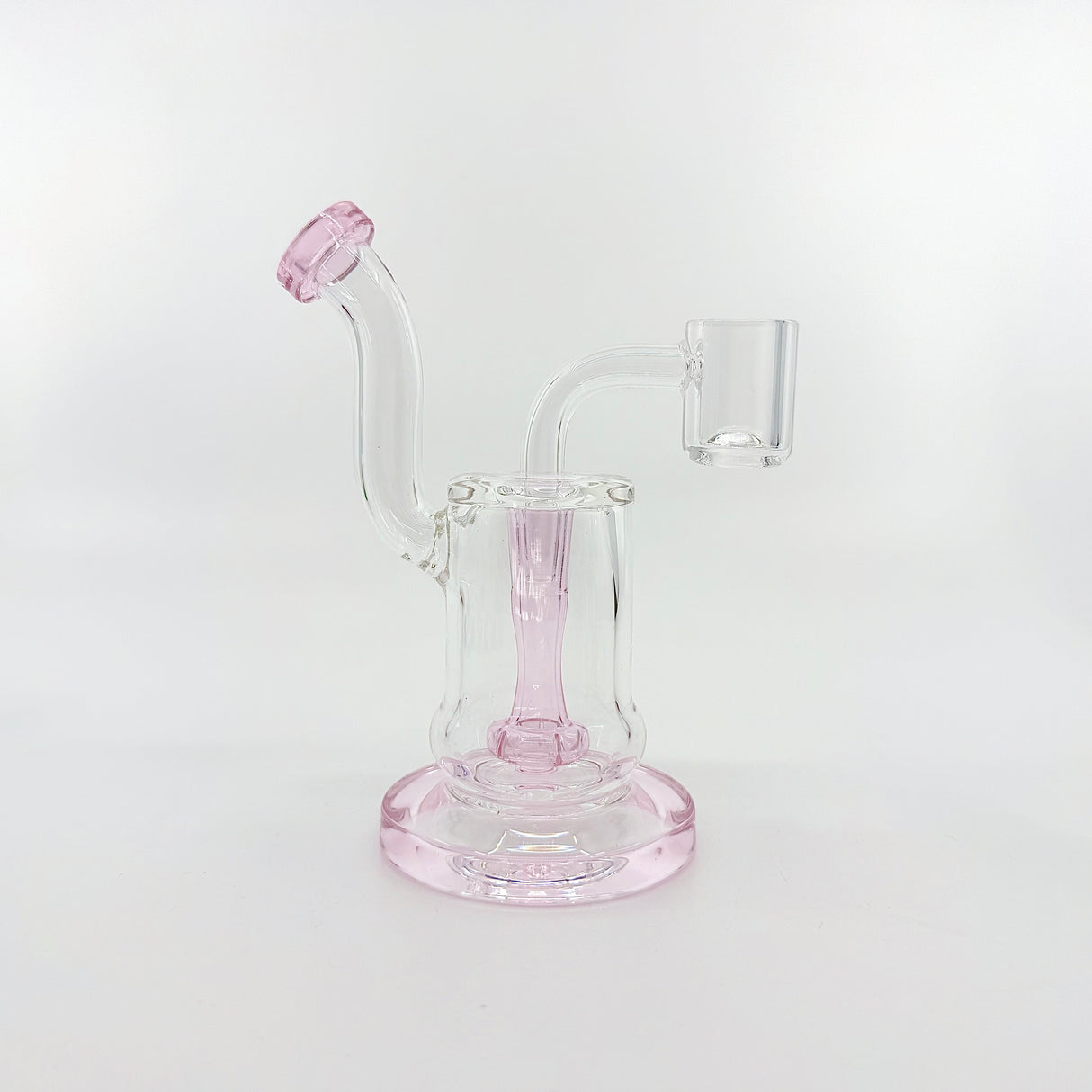 Small Cute smooth Dab Rig - SmokeMEGA