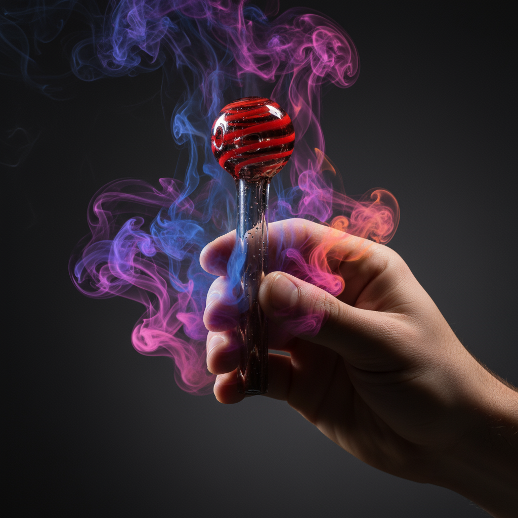 4 inch Oil Burner Pipe (12 pcs) – Colored Striped