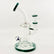 New 8.5 inch Flower Face Crystal glass Dab Rig