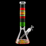 16 INCH 9MM Thick Wig Wag Beaker Bong