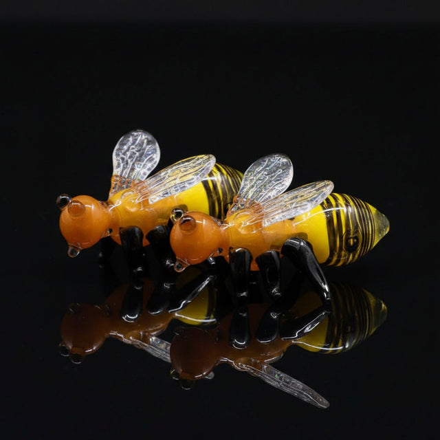 5" Honey Bee Glass Handpipe