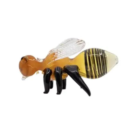 5" Honey Bee Glass Handpipe